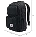 Carhartt 28L Dual-Compartment Backpack, Durable Pack with Laptop Sleeve and Duravax Abrasion Resistant Base, Black