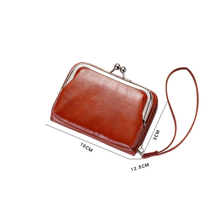 Womans Handbags Coin Purse Cards Holder Leather Billfold Wallet(E)2