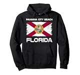 Bandera de la Ciudad de Panamá Beach Florida Bandera de la Ciudad de Panamá Beach F Sudadera con Capucha