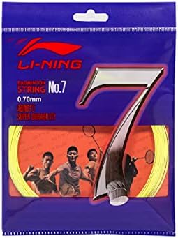LI-NING Badminton String No. 7 Single Package – Yellow
