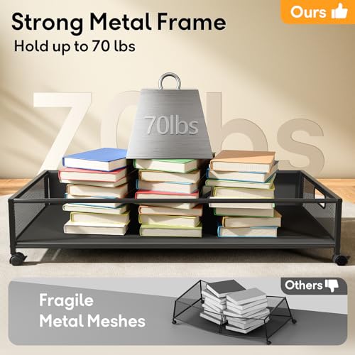 Under-Bed-Storage-Containers-with-Wheels-2-Pack-Underbed-Shoe-Storage-Bedroom-Storage-Bins-Organizer-Large-Capacity-Under-Bed-Storage-with-Lid-for-Clothes-Shoes-Toys-Blankets-Black