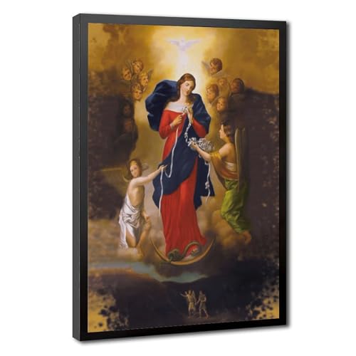 Our Lady Undoer of Knots impression sur toile 61x91cm pour bureau