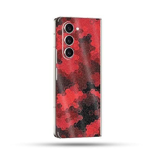 Image of MightySkins Skin Compatible with Samsung Galaxy Z Fold 5 Full Wrap - Puppy Fall | Protective, Durable, and Unique Vinyl Decal wrap Cover | Easy to Apply, Remove, and Change Styles | Made in The USA