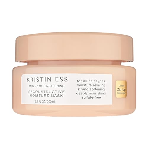 Kristin Ess Deep Conditioner Hair Mask with Shea Butter & Protein for Dry Damaged Hair – Deep Conditioning Strengthening Moisture Repair Hair Treatment – Coconut Oil + Sulfate Free + Color Safe Mask