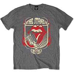 The Rolling Stones 40 Licks Officiel T-Shirt Hommes Unisexe - Les Beatles, Paul McCartney, John Lennon, RIngo Starr, George Harrison