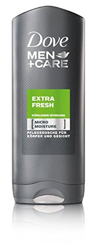 Dove Men + Care Extra Fresh Cura doccia, confezione da pezzi (6 X 250 ML)