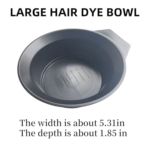 LuyaVogue Kit de coloração de cabelo, 26 peças, tigela de tingimento de cabelo, agitador de cabelo,