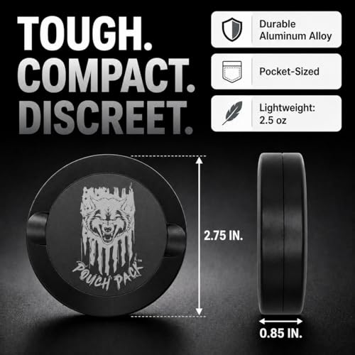 Image of Metal Can for ZYN, Slim Pouch Container and Holder
