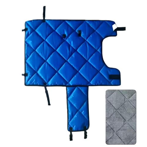 Abrigo De Cabra – De Invierno De Forro Polar Aislante | Manta Protectora Transpirable | Chaqueta para Ganado para Ovejas, Vacas, Potros, Equipo Estable Ajustable para Exteriores, Capa Cálida Res