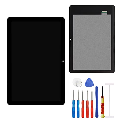 LCD Display Compatible with Kindle Fire HD 10 2021 11th Gen T76N2B T76N2P 10.1 inch LCD Touch Screen Display Digitizer Assembly with Tools