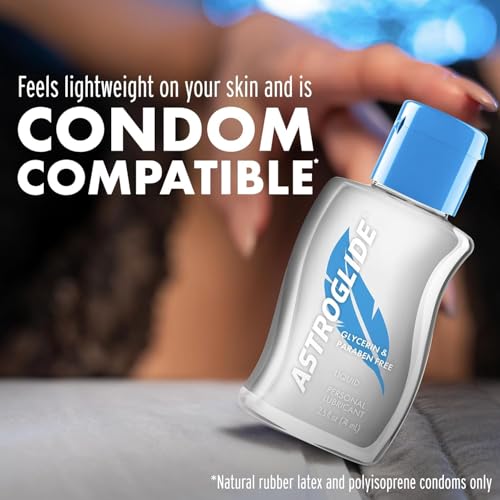 Image of Astroglide Glycerin & Paraben Free Liquid, Water Based Personal Lubricant, 2.5 oz.