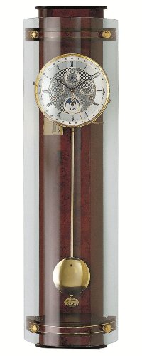 Moderne Wanduhr mit mechanischem Laufwerk AMS 3633/1