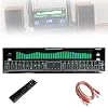 31 Band Digital Audio Equalizer Dynamic Spectrum Processor with Remote Control & Audio Cable Bluetooth Support Stereo Graphics for Home and Studio