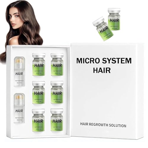 Hair Regrowth System Advanced Hair Growth Care Strengthens Roots Infusion Hairregrowth Solution Eclipta Prostrata Make Hair Thicker and Healthier for Men and Women