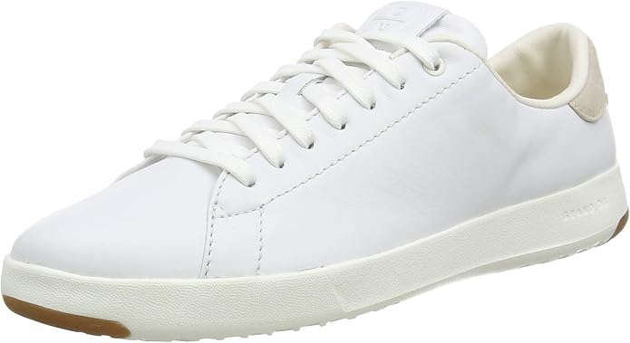 Women’s Fashion Sneakers White - Light and Comfortable Natural Leather Trainers for Everyday Use -...