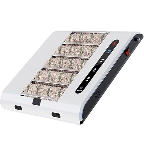 Smart Suola Cleaner, Lucido per scarpe a sensore automatico, aspirazione 1000Pa, pennello senza acqua 500RPM, tappetino per pavimenti interni ricaricabile alternativo per l'igiene di ingresso dell'uff