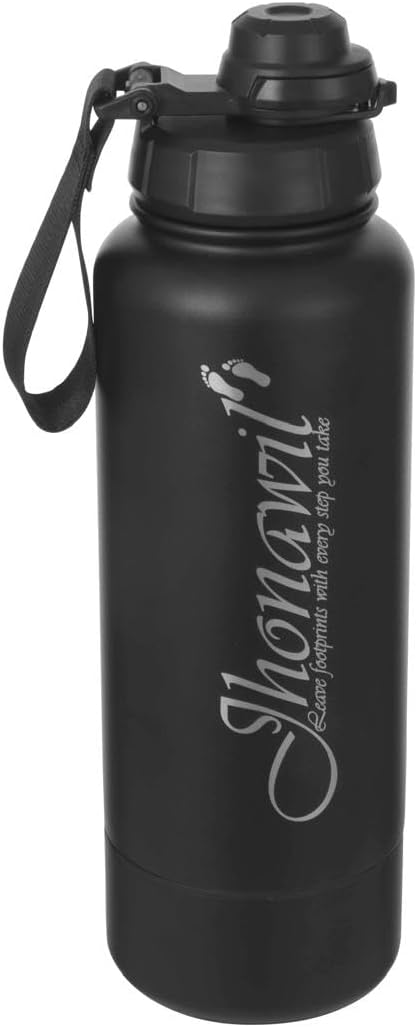 2-in-1 Vacuum-Insulated Stainless Steel Water Bottle 32 oz