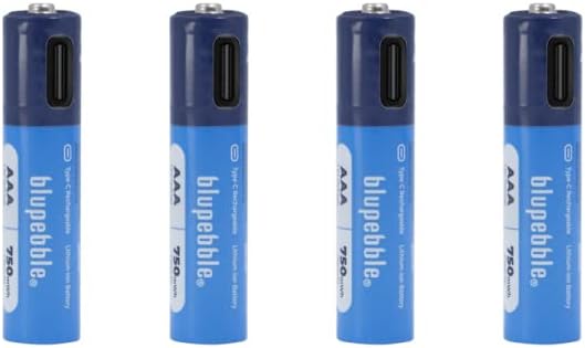 Blupebble BluCell Rechargeable Battery - Pack of 4 (AAA)