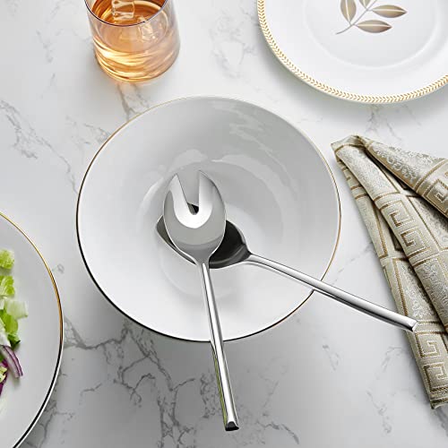 Keawell Deluxe Large 10 Inch Salad Servers,18/10 Stainless Steel Salad Serving Set thumb #6