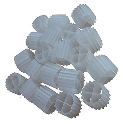 K1 Filter Media PREMIUM GRADE Moving Bed Biofilm Reactor (MBBR) for Aquaponics • Aquaculture • Hydroponics • Ponds • Aquariums by Cz Garden Supply (1 Gallon)