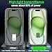 IMBZBK 3 Pack Privacy Screen Protector for iPhone 15 Plus Tempered Glass with 3 Camera Lens Protector, Accessories 9H Anti Spy for Apple 15 Plus, 2.5D Curved, Case Friendly, Transparent