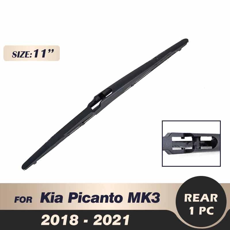 1 x tylna wycieraczka do szyb, do Kia Picanto MK3 2018-2021, naturalna guma do wycieraczek, zamiennik
