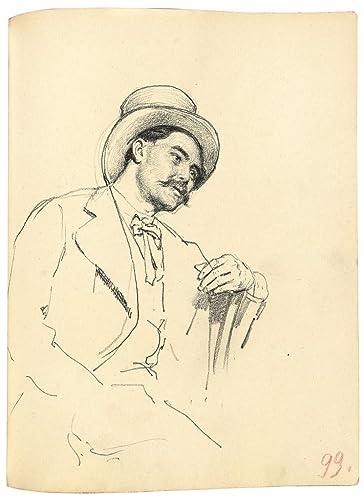 Cuadro en lienzo de Ilya Repin para decorar un estudio con arte clásico (60x90cm)