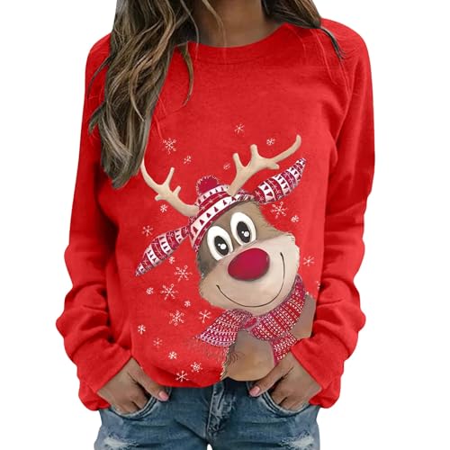 Weihnachtspullover Familie Set, Weihnachtspullover Damen Lustige...