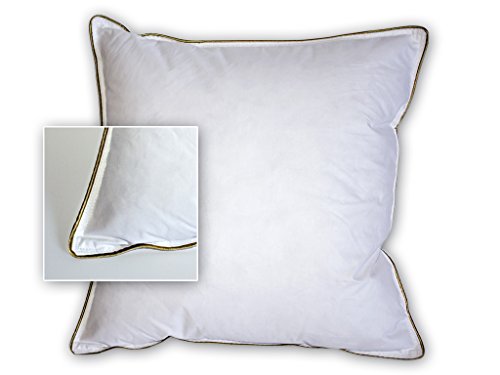 Relleno de plumón dorada con relleno cojines del sofá cojín decorativo almohada 40 x 40 cm #383 Cover