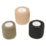 VANZACK 3 Fasce Elastiche Camouflage per Sport e Bendaggio Protettivo Non Avvolgente Polsi Caviglie e Ginocchia Facile Applicare e Rimuovere