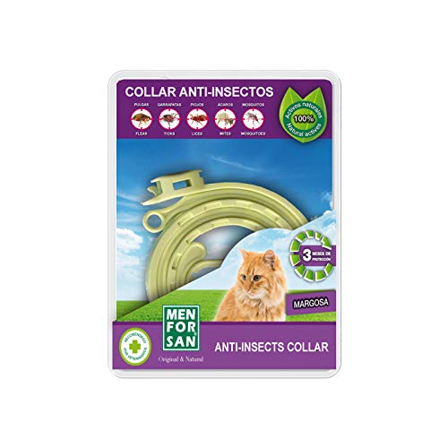 Menforsan Collar Anti-insectos Margosa Gatos Cover