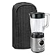 Hopbucan Staubschutzhülle für Mixer, Standmixer oder Kaffeemaschine, schmutzabweisende Hülle für Küchenmixer (schwarz)