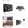 Marcador LED electrónico para baloncesto con control remoto miniatura 8
