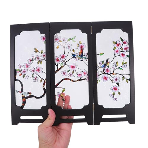 Mini paravent de table acrylique pour masquer le désordre et décorer un bureau - 5