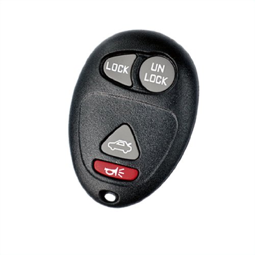 FCC ID:L2C0007T Keyless Case Shell for Gm Buick Pontiac /Buick Century /Buick Regal Remote Entry 4 Buttons No Chips Inside
