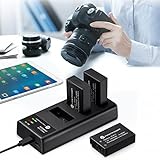 FirstPower LP-E17 Battery and Triple Slot Charger for Canon EOS R8, R10, R50, EOS RP, Rebel T8i, T7i, T6i, T6s, SL2, SL3, EOS M3, M5, M6, 77D, 200D, 750D, 760D, 800D, 8000D Camera - Image 6