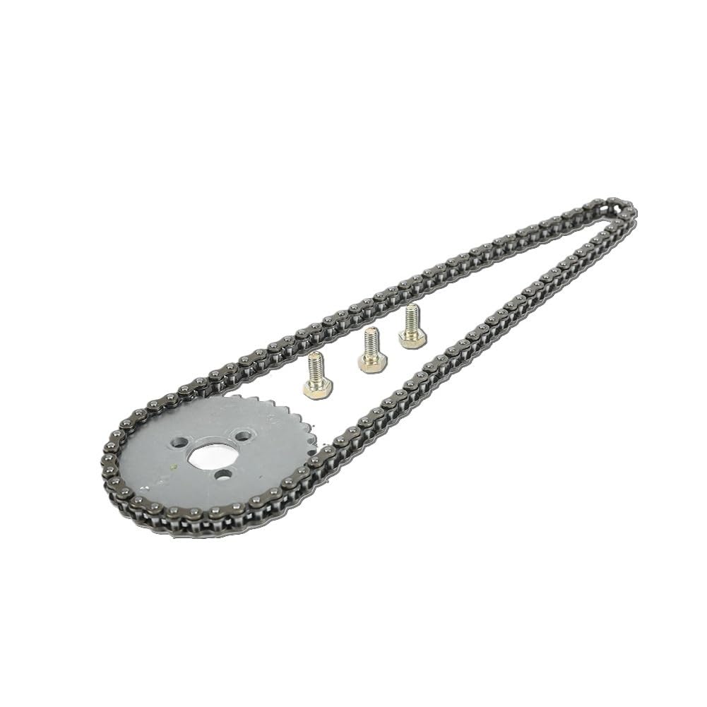 Chaîne de distribution 90 maillons à pas précis et pignon 32 dents pour moteur LF 125