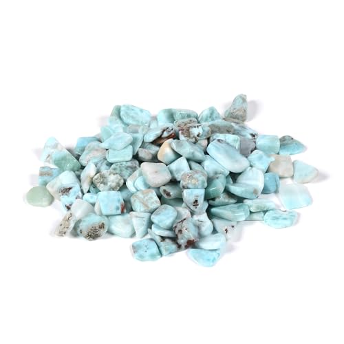 Image of 100 grams Small Tumbled Chips Polished Crushed Stone Crystal Healing Embellishments