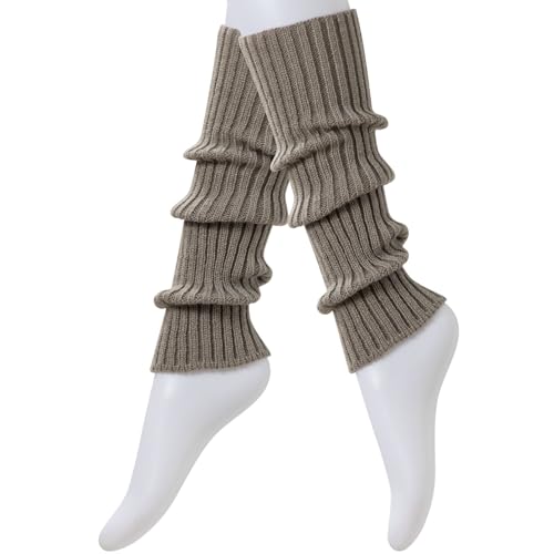 Image of Intgoodluckycc Leg Warmers for Women, Cute Knit Leg Warmer Socks for Dance