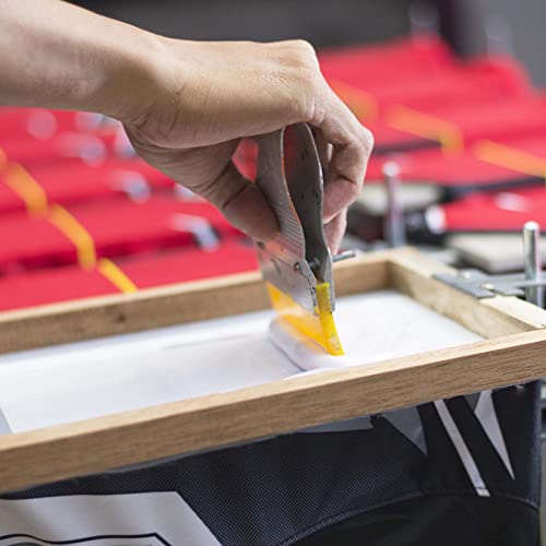 Caydo 10 X 14 Inch Wooden Screen Printing Frame With Changeable 3 Yards 1.27 Meters Silk Screen Printing Fabric For Screen Printing #TOP6