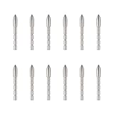 YLS Archery Field Points 85/100/120 Grain Insert Points Archery Bullet Points Target Practice Tips for ID 4.2mm Shaft(Pack of 12)