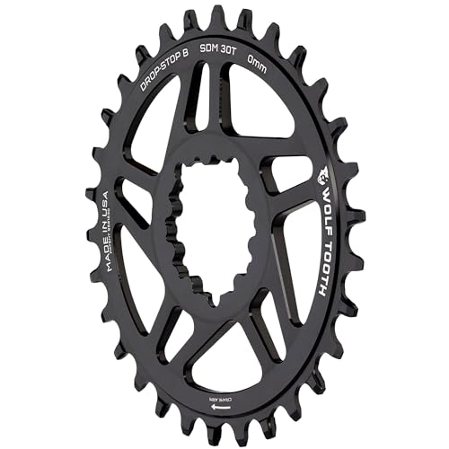 Wolf Tooth Components Drop Stop Sram Direct Mount Chainring - Boost Black/3Mm Offset, 36T - Thumbnail 4