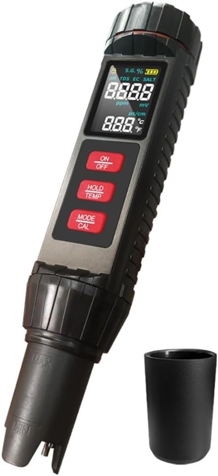 7 In 1 Digital Water Tester - X71 PH Meter - Professional Testing For Drinking Water, Swimming Pool Water Quality