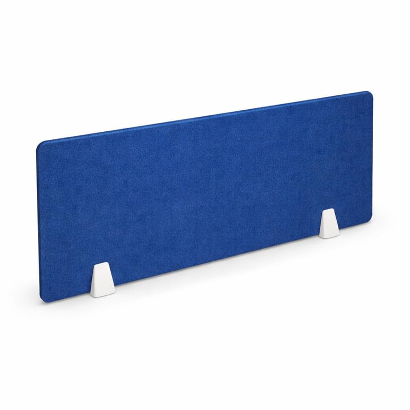 Image of Timber Acoustics Acoustic Desk Divider | Reduce Noise And Visual Distractions | Privacy Panels For Office - Classroom Soundproofing | Table Mounted (16 inch x 24 inch) (Dark Blue, Single)