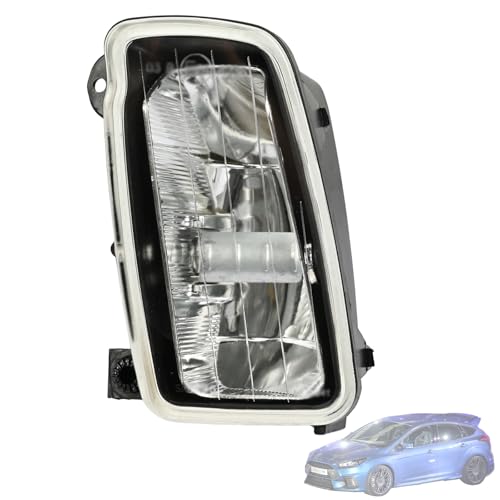 Fog Light-Front Left Fog Lamp Compatible with Ford Focus RS MK3 2015-2018/B-MAX JK 2012-2018 Replace AV1Z-15200-B AV11-15K202-AA AV1115K202AB Fog Light Replacement