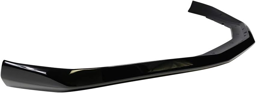 FREEMOTOR802 Compatible with 2016-2018 Chevy Camaro Front Bumper Lip, Factory Style Painted #WA8555 Black ABS Spoiler Guard Splitter Valance Chin