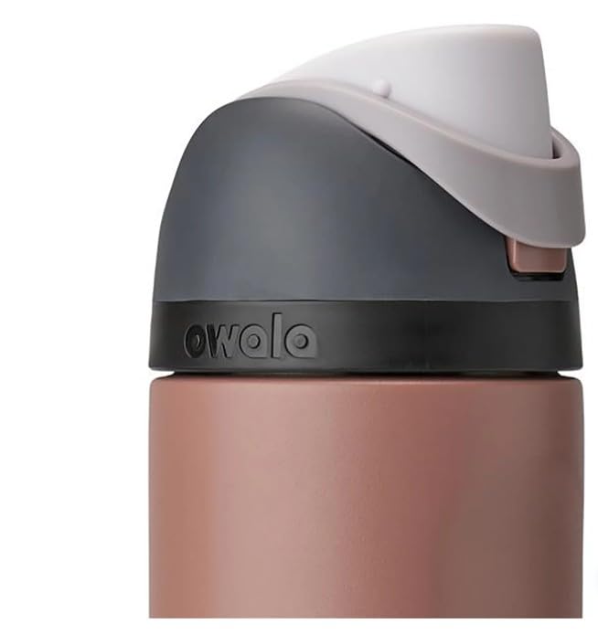 Owala FreeSip Stainless Steel Water Bottle, Bedrock, 24oz alternate
