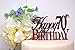 All About Details Happy 70th Birthday Cake Topper,1pc, 70th Birthday, Cake Decoration, Party Decor (Red & Black)