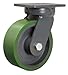 Hamilton Super Endurance Casters - 8"Dia.X3"W Duralast Polyurethane Wheel - -3/4" Sealed Precision Ball Bearings - 2500 Lbs. Capacity - Swivel
