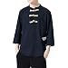 Produktbild Herren Sommer Casual Baumwolle Leinen Vintage Style Halbarm T Shirt Top Bluse lee Hemd Herren o Polo Bluse